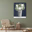 Ophelia & Co. Jacobs, Cindy Gallery, art sur toile tendue: Punched Tin White Floral-620095028