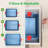 NutriChef Non-Stick Steel 3 Piece Baking Sheet Set