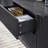 52"W Fluted Coffee Table with 4 Drawers-983204242