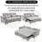 Jillan Upholstered 77'' Sleeper Sofa-122837892