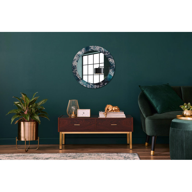 Huldar Glass Flat Wall Mirror