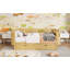 Lit plateforme double en bois pour enfants, lit double en bois à profil bas avec rails pour filles et garçons, naturel-1279332610-1279332623