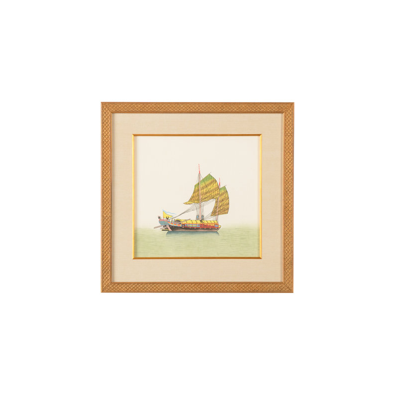 Chin. Junk Sail-Half Print