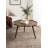 Alezar Mango Wood Living Room Round Coffee Table