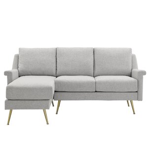Kingstown Home Valerie 2 - Piece Upholstered Sectional & Reviews | Wayfair