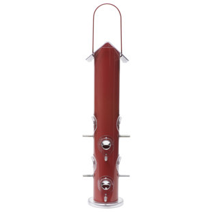 Metal Hanging Tube Bird Feeder
