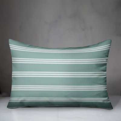 Stripes Striped Reversible Throw Pillow