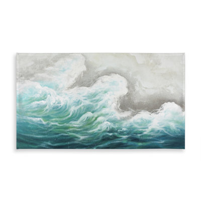 Seaside Blue Coastal Tablecloth - Indoor/Outdoor Home Decor