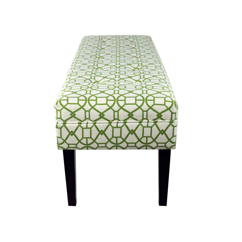 Banc rembourré Seguis, vert