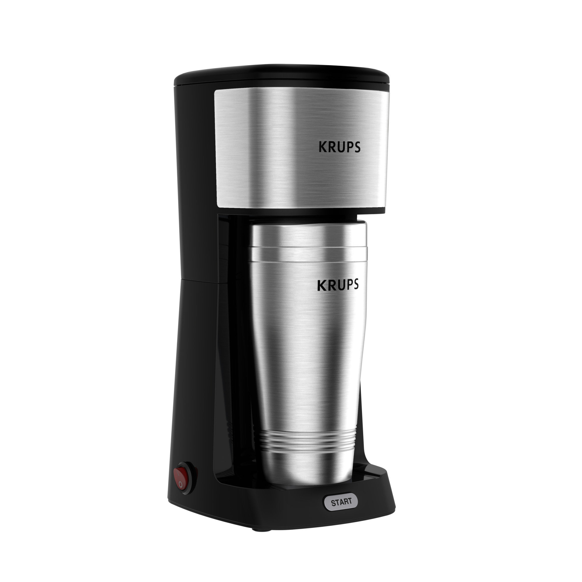 IMUSA Simply Brew To Go Single Serve Drip Coffee Maker With Travel Tumbler