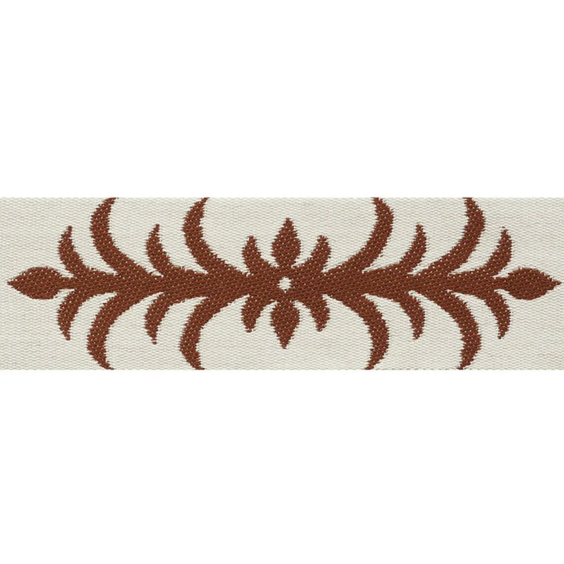 Schumacher x Celerie Kemble Acanthus Tape, Brown