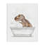 Dinosaure T-Rex dans un bain moussant blanc brun-6786049-5690023