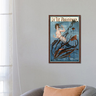 1921 La Vie Parisienne Magazine Cover - Print on Canvas