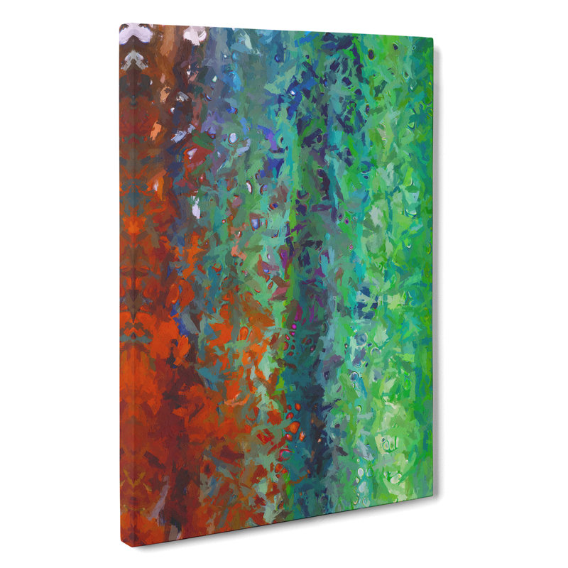 Without Proof Abstract - Wrapped Canvas Painting, 60cm H x 40cm W x 3cm D