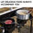 Outermust 2-Burner Propane Outdoor Stove with Windscreen