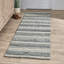 Elko Striped Area Rug in Blue