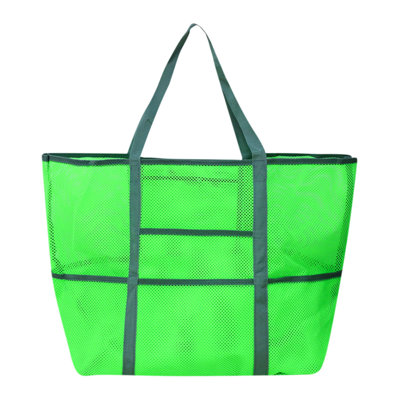 Backpack Swimming Beach Bag Swimsuit Mesh Storage Bag Large Mesh Travel Sports Handbag