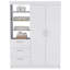 Armoire Rumanu, chambre à coucher, blanc-1304503724