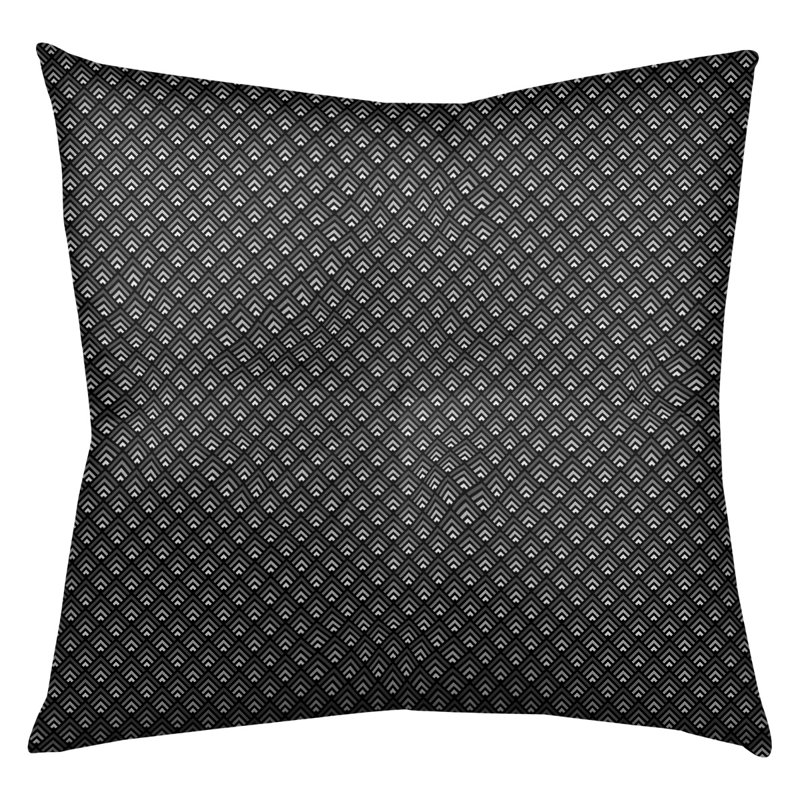 Coussin de sol Katelyn Elizabeth, 26 po x 26 po, Gris
