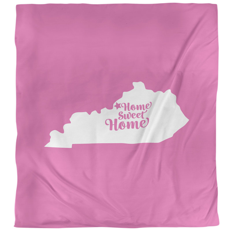Housse de couette simple pour la maison Louisville, Housse de couette pour très grand lit, Rose, Microfibre