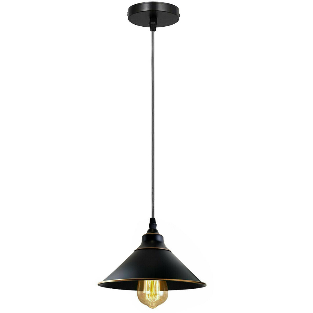 Judge 1 - Light Black Single Pendant