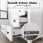 Ensemble de meuble-lavabo moderne simple 30 "avec lavabo, robinet et peinture écologique Wimer Sharee-572013162
