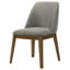 Chaise d'appoint de salle à manger Franklin (gris) (ensemble de 2)