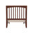 Ambie Low Profile Solid Wood Slatted Spindle Sleigh Bed-51407722-51407723