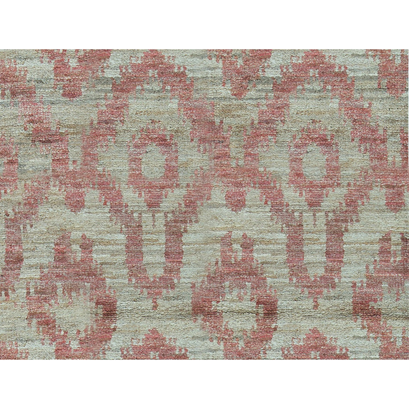 Hand-Knotted High-Quality Red Area Rug