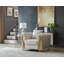 Chateau Velvet  3-Piece Living Room Set with Gold Base