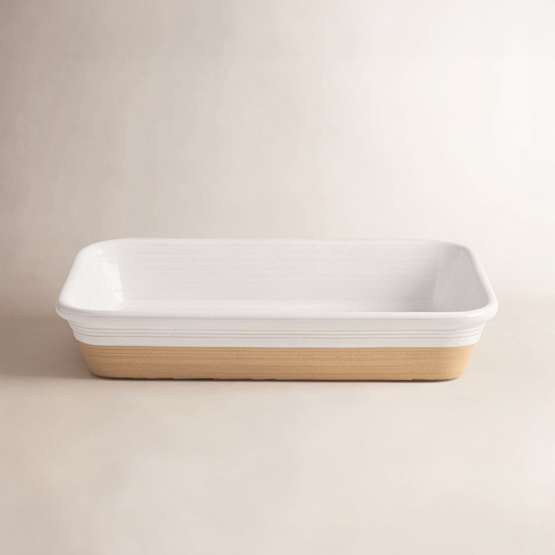 Scotia Recycled Stoneware Baker, 14.25" x 10.13"