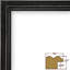 Cadre photo simple en bois biseauté-67555357-67555355