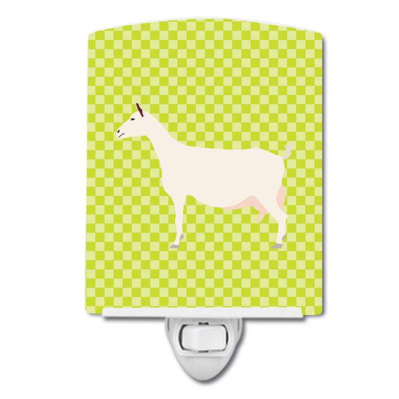 Saanen Goat Ceramic Night Light