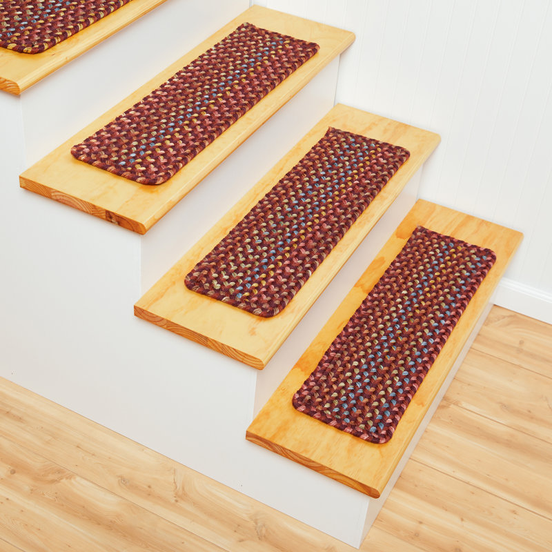 Tapis d’escalier marron woodstock Vejle, Ensemble de 13