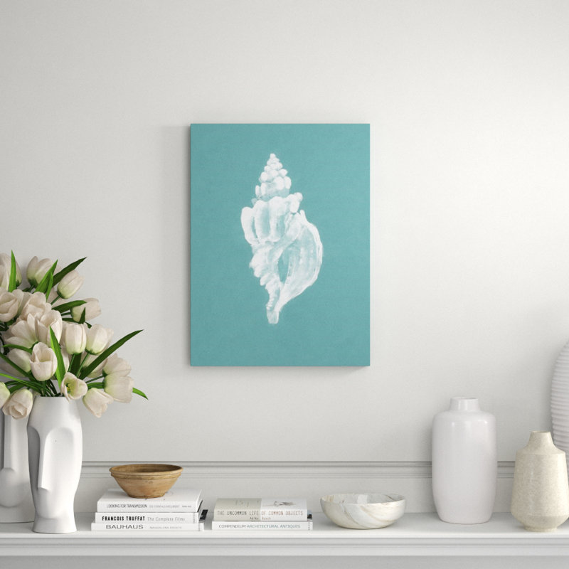 Pearl Shell V Painting by Fern Cassidy, Glass Coat, 27" H x 20" W