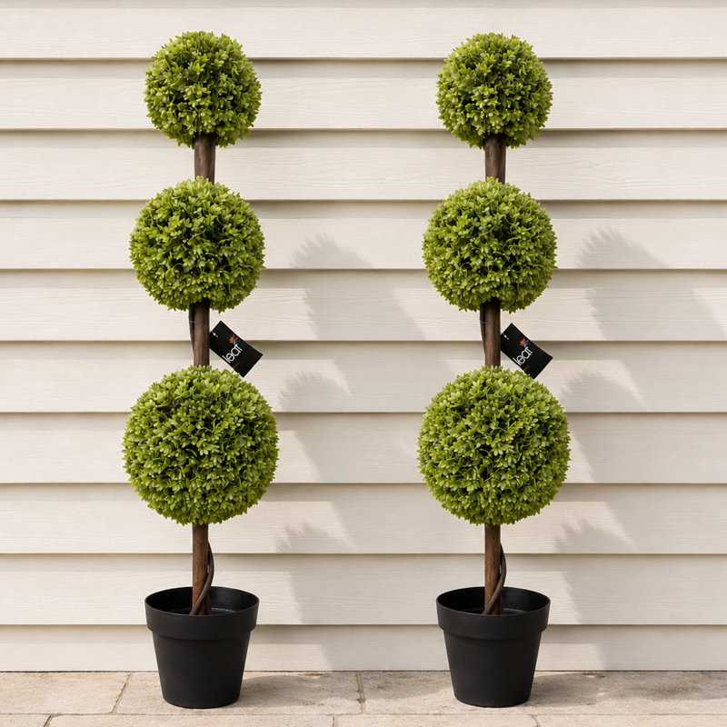 Faux Topiary in Pot Liner, 120cm H x 29cm W x 29cm D
