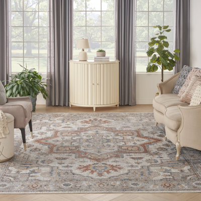 Laivai Washable Oriental Indoor Rug