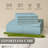 Premium Rayon From Bamboo Blend Sheet Set With Deep Pockets, Cooling and Breathable-370659617-402371287