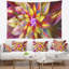 Grand tapisserie floral à plusieurs couleurs exotiques-28497676