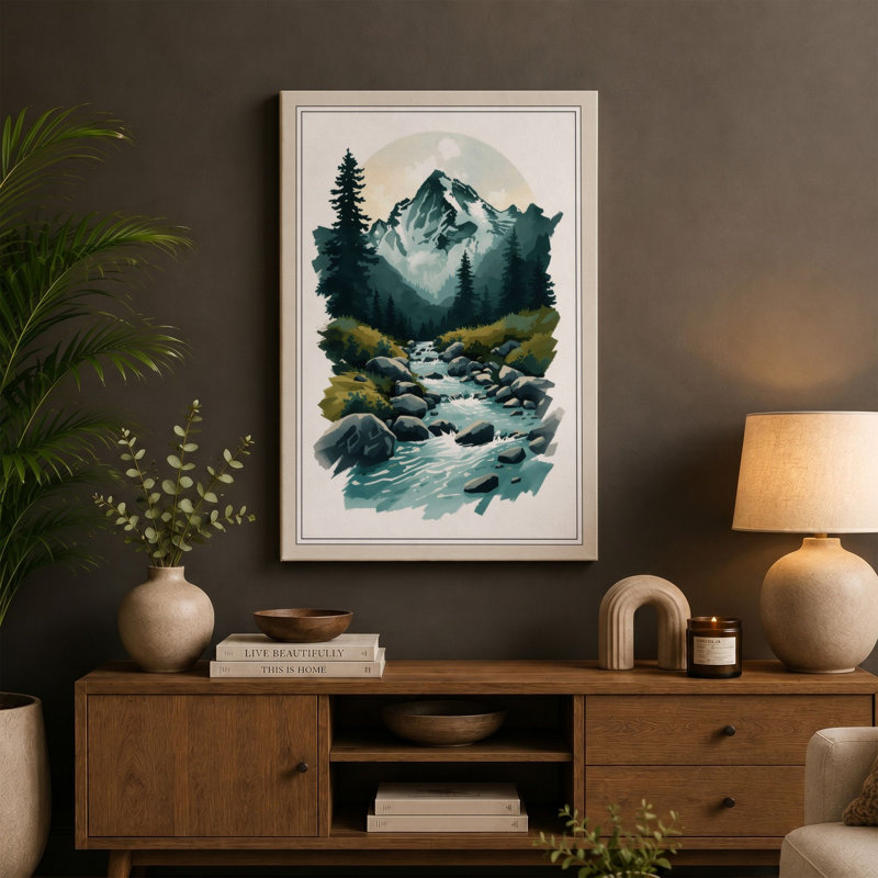 Print, 18x12 - 45.7 x 30.5 cm, Ochre Border