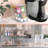  3 Pack Clear Stackable Acrylic Makeup Drawers and Vanity Organizers