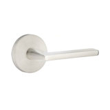 Helios Flat Passage (Hall & Closet) Door Lever with Round Rosette