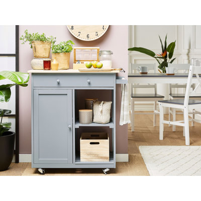 Aubagne Wood Kitchen Cart