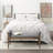Double Brushed Pleated Duvet Cover Set-1138808770-1138794285