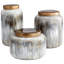Pots en porcelaine gris Spirit Drip-39849349