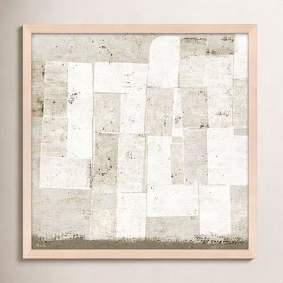 Subtle Patchwork 2 by Marco Marella for Studio M - Framed Wall Art
