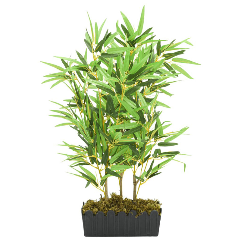 Faux Bamboo Tree in Pot, 80cm H x 14cm W