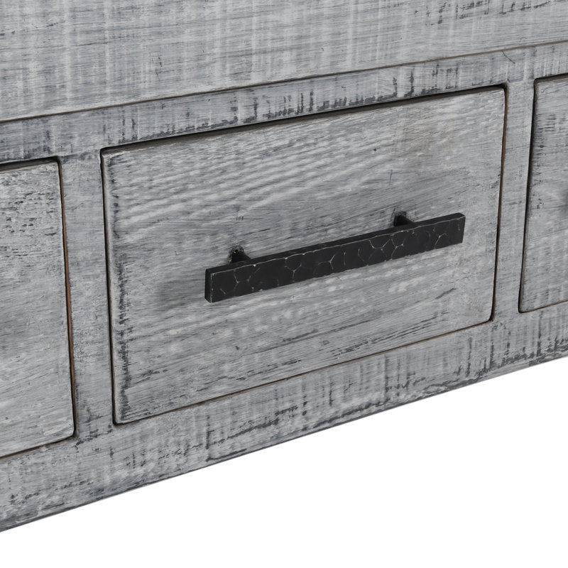 Simon Tall Cabinet By Classic Home, Antique Blue