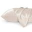 Ensemble de 2 taies d'oreiller en satin, 300 fils, sable gris, GentleSoft ™-359644283-359644247