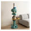 Statue moderne moderne en pop art en résine, grand plancher avec plateau de service pour les salons